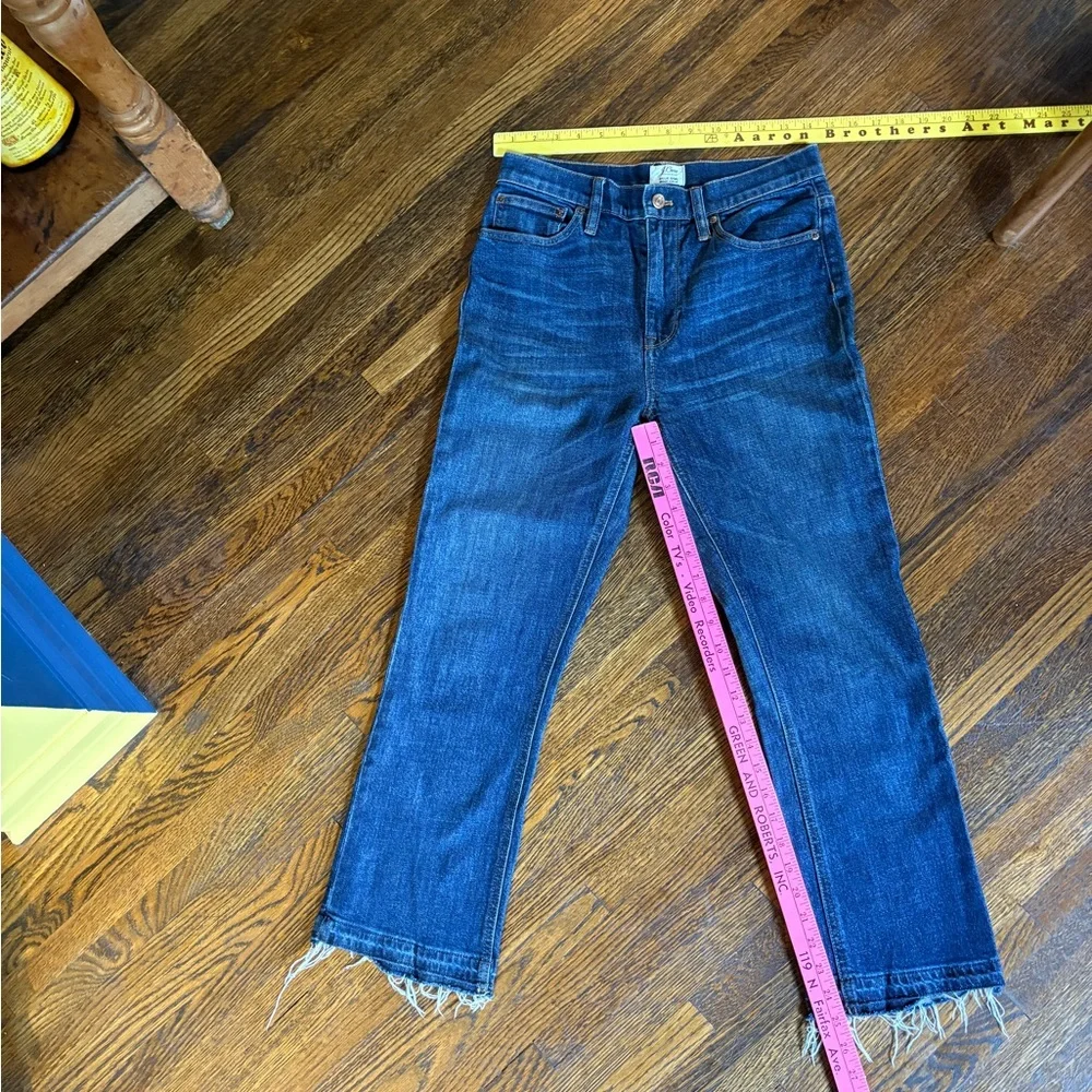 J Crew Billie Demi boot crop size 27